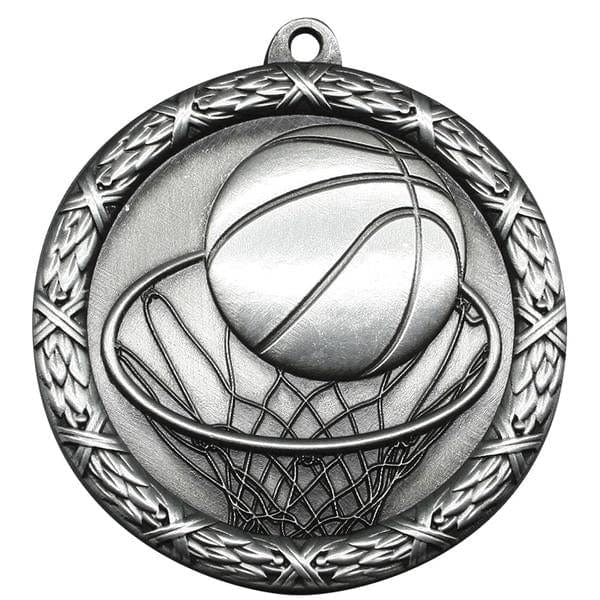 Basketball Medallion - Classic Heavyweight Medals - 2 1/2