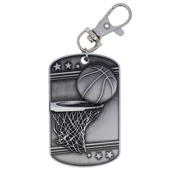 Basketball Medallion - Dog Tag (A2198) - Quest Awards