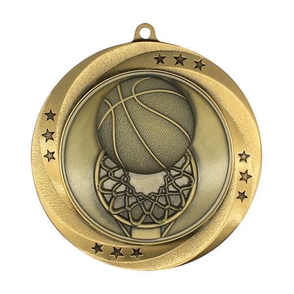 Basketball Medallion - Matrix Series - 2 3/4