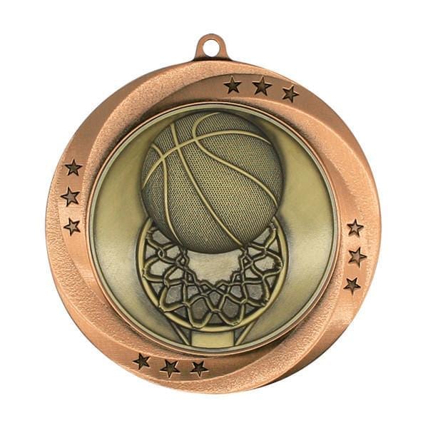 Basketball Medallion - Matrix Series - 2 3/4