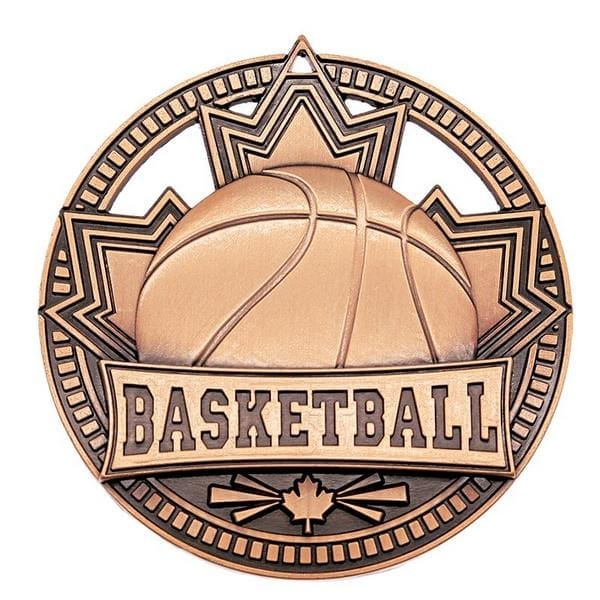 Basketball Medallion Patriot Sport 2 3/4