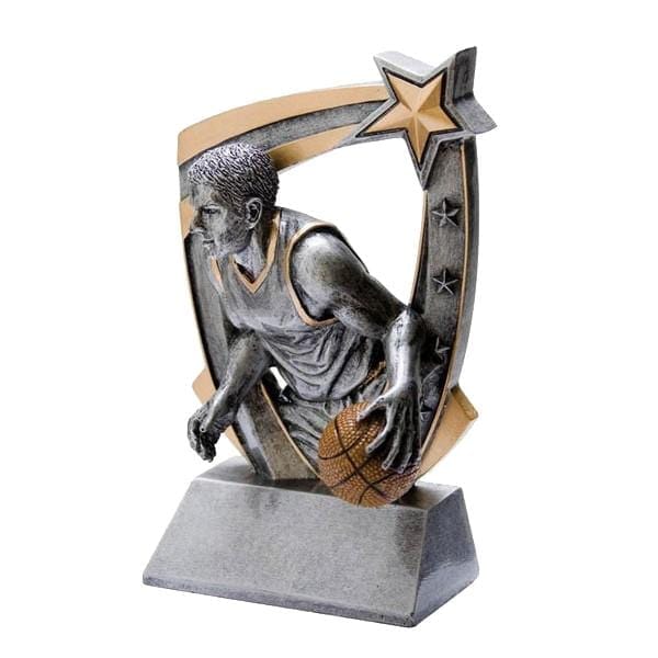 Basketball Trophy - 3-D Male Basketball (A2210) - Quest Awards