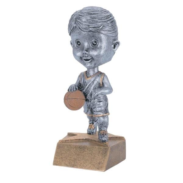 Basketball Trophy - Bobble Head - Boys (A2216) - Quest Awards