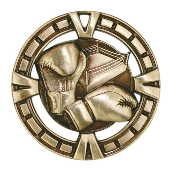 Boxing Medallion - Varsity Sports Medals - 2 1/2