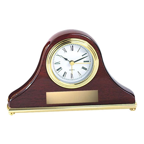 Clock - Mantle Clock Rosewood Piano (A3367) Clock Quest Awards - Giftware