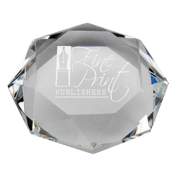 Crystal Award - Deluxe Paperweights - Oval (A2296) - Quest Awards