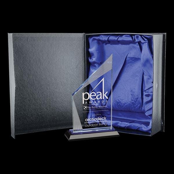 Crystal Award - Key Largo (A3721) Crystal Award Quest Awards - Award