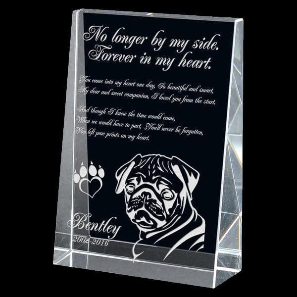 Crystal Award - Keystone Wedge - Sm (A2302) - Quest Awards