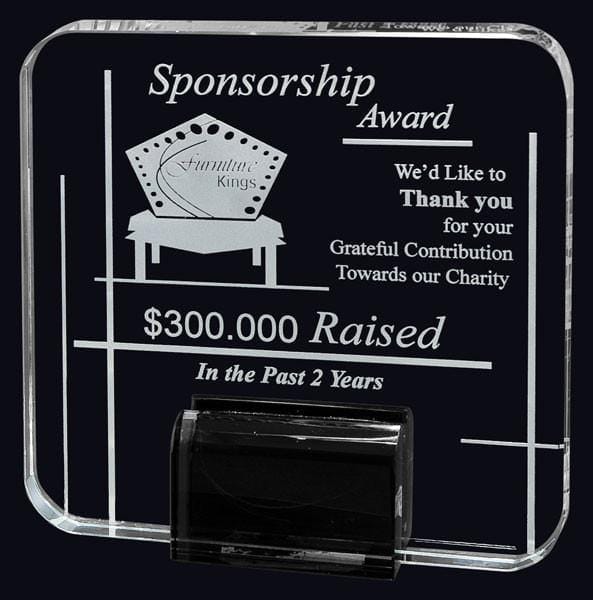 Crystal Award - Marquis Square (A2305) - Quest Awards