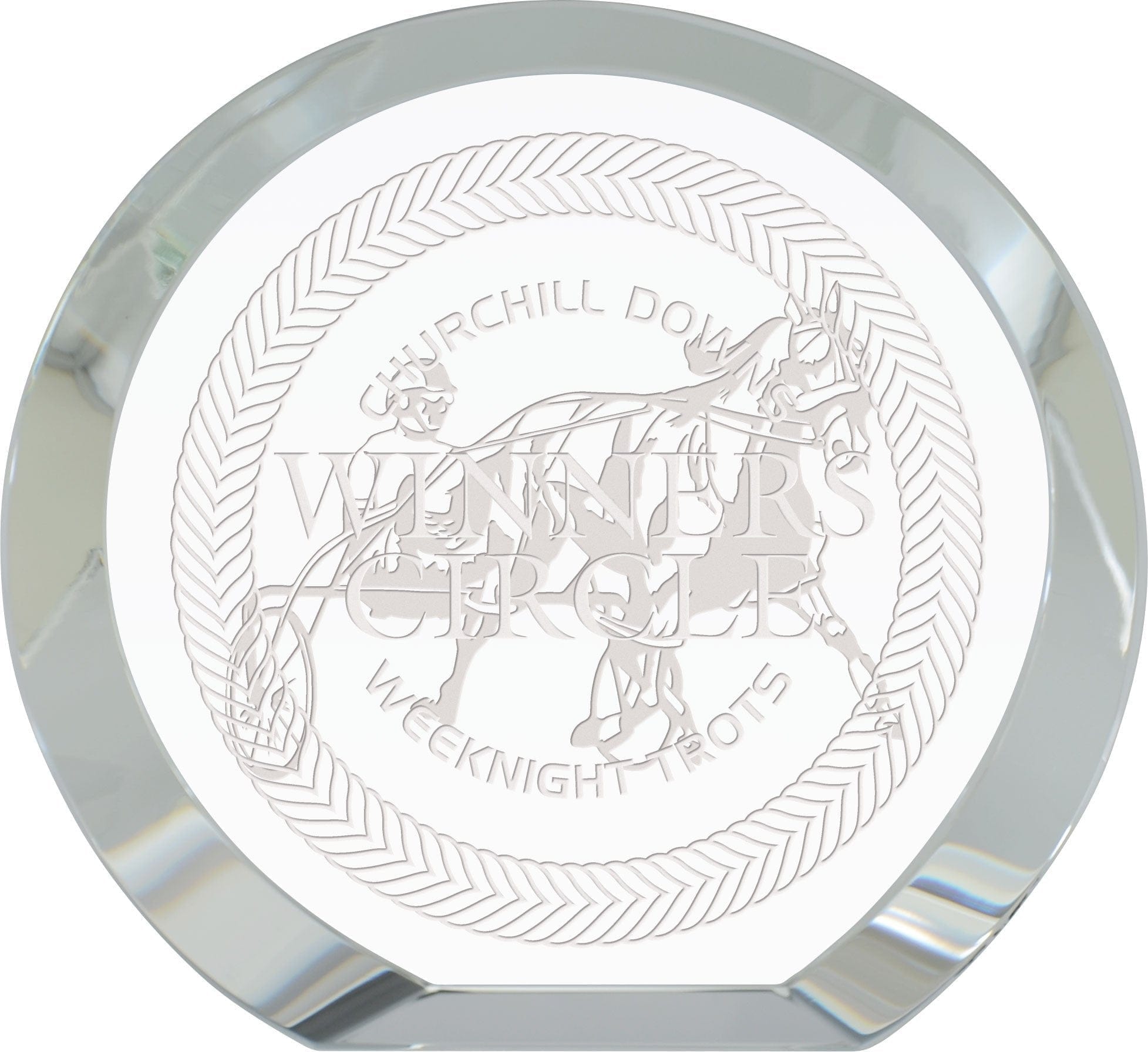 Crystal Award - Moxie Circle (A2307) - Quest Awards