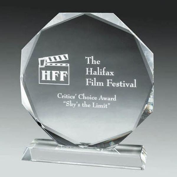 Crystal Award - Regal Series - Circle (A2313) - Quest Awards