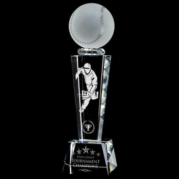 Crystal Award - Vapour - Baseball (A3370) - Quest Awards