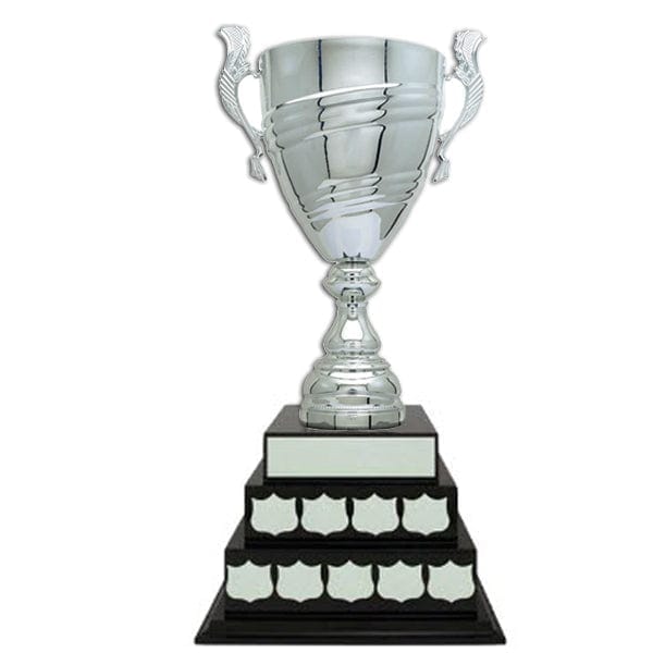 Cups - Annual -  Silver Lacci Cup with Piano Finish Base 23
