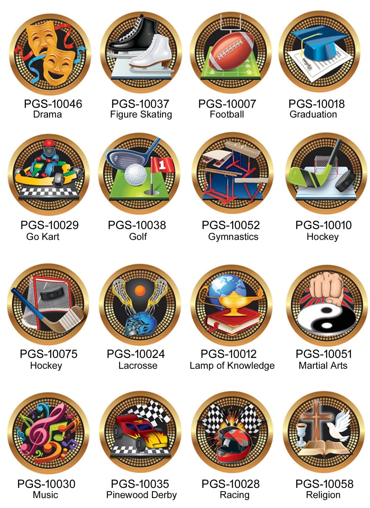 Cups - Economical - Cyclone - Large Gold/Purple (A3493) - Quest Awards