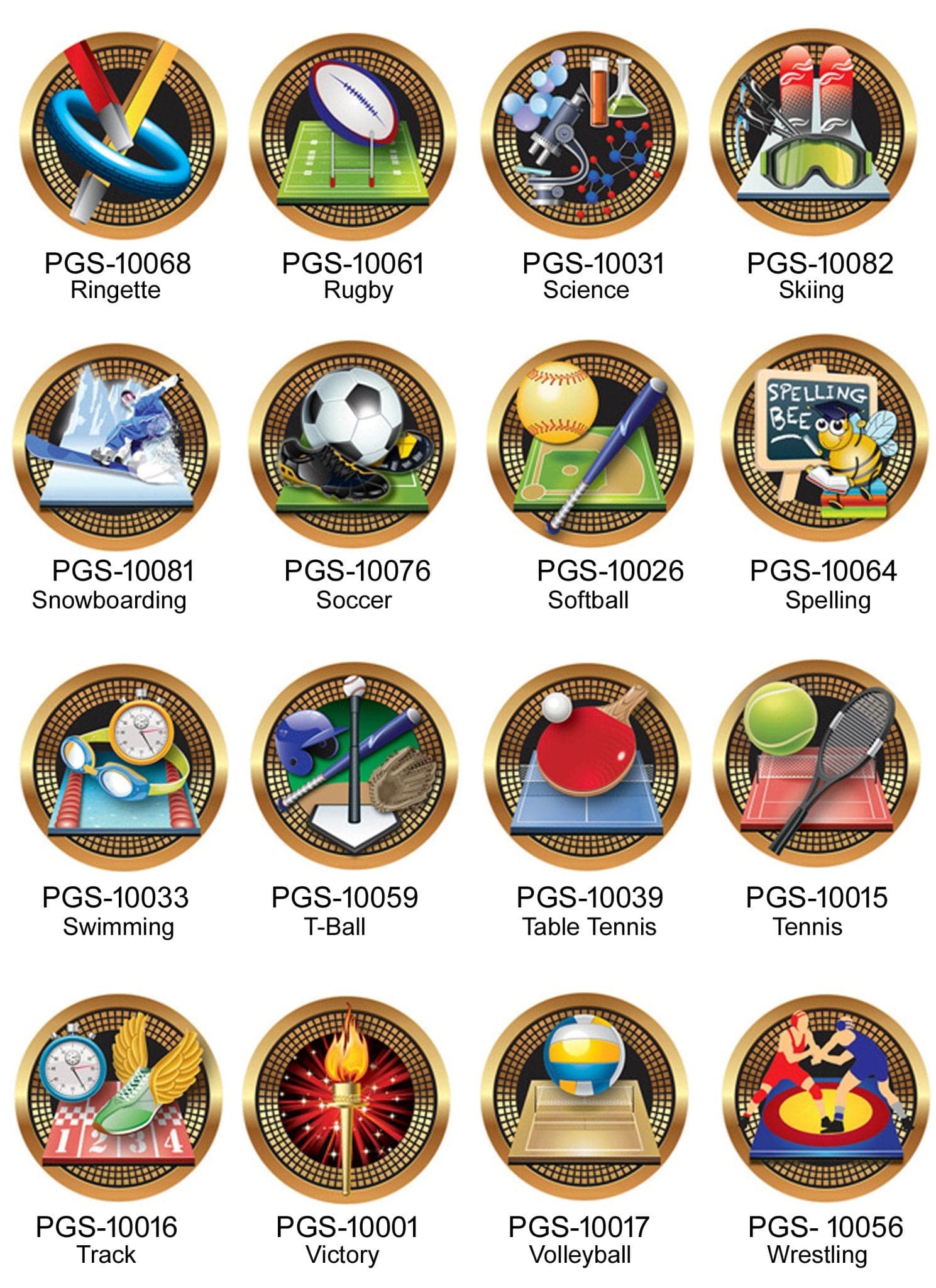 Cups - Economical - Cyclone - Large Gold/Purple (A3493) - Quest Awards