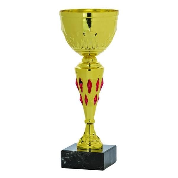 Cups - Economical - Euro Cup Gemstone Gold (A3416) - Quest Awards