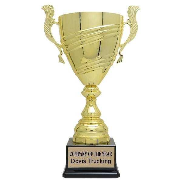 Cups - Metal - Lacci - Gold (A3710) Cups Quest Awards - Cups