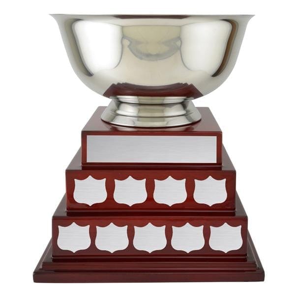 Cups - Stainless Steel - Bowl on Annual 3 Tier Base (A3461) - Quest Awards