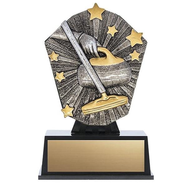 Curling Trophy - Cosmos Mini (A3603) - Quest Awards