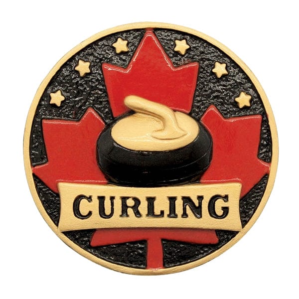 Curling Trophy - Patriot Series (A6136) Achievement Quest Awards - Trophy