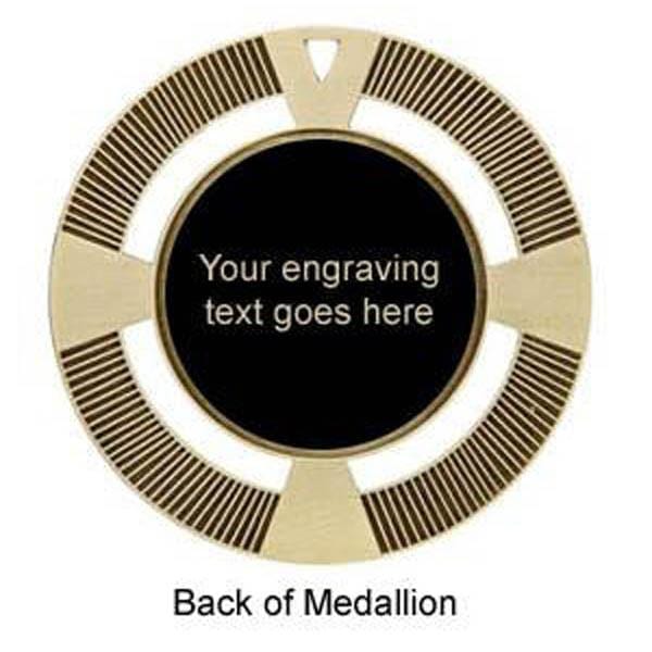 Cycling Medallion - Varsity Sports Medals  -  2 1/2