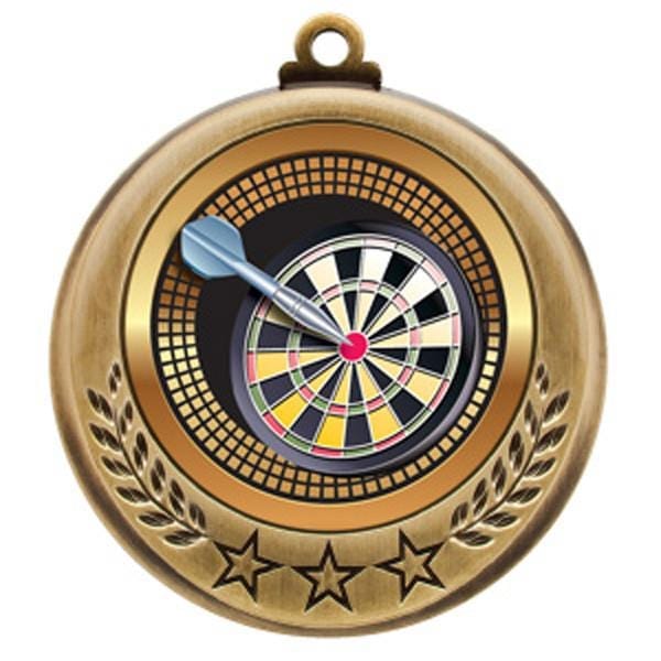 Darts Medallion - Spectrum Series - 2 3/4