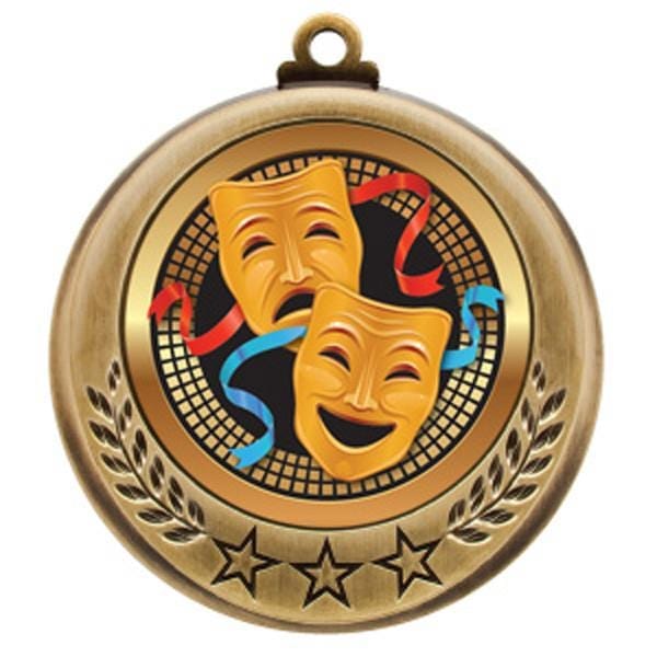 Drama Medallion - Spectrum Series - 2 3/4