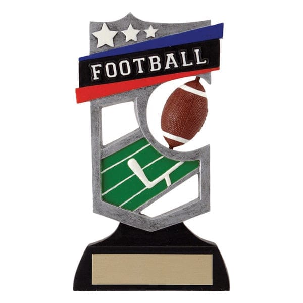 Football Trophy - Football Spinner (A3995) Football Quest Awards - Trophy
