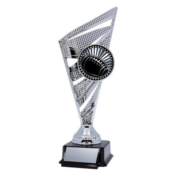 Football Trophy - Solar Series Silver (A2467) - Quest Awards