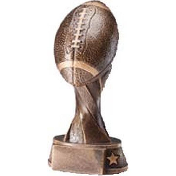Football Trophy - Spiral Series Football - 4 Sizes (A2468) - Quest Awards