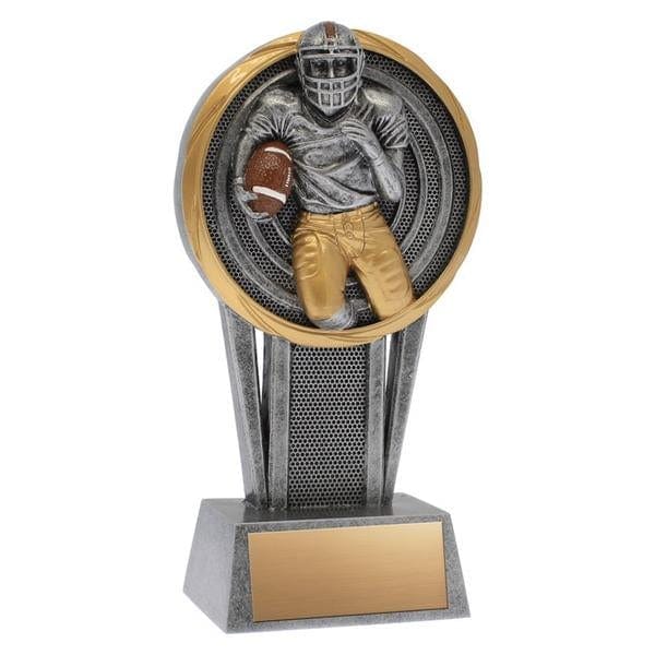 Football Trophy  - Vortex Series - 2 Sizes (A2435) - Quest Awards