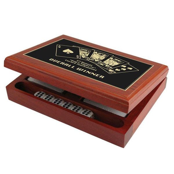Giftware - Miscellaneous - Rosewood Playing Card Box (A2495) - Quest Awards