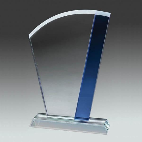 Glass Award - Aqua Series Arc (A3322) - Quest Awards