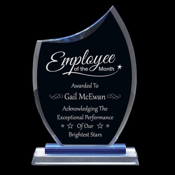 Glass Award - Cranbrook Glass - 3 Sizes(A3339) - Quest Awards