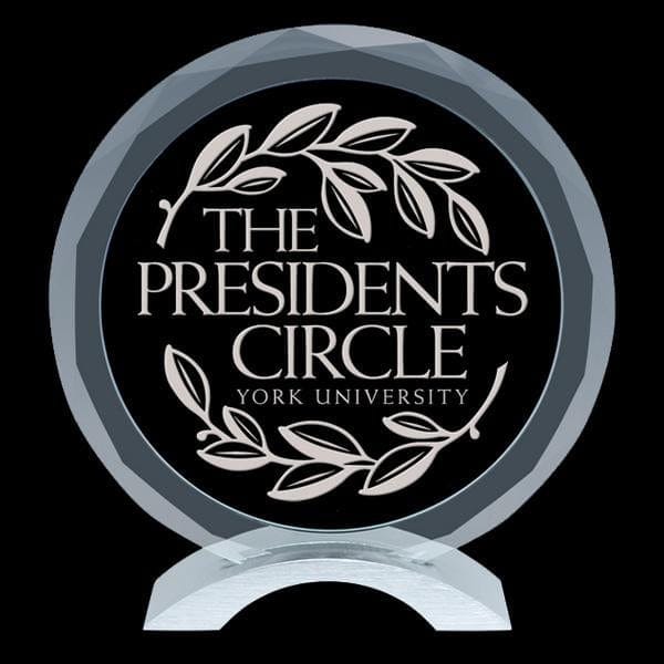 Glass Award - Meridian Glass with Black Background (A2517) - Quest Awards