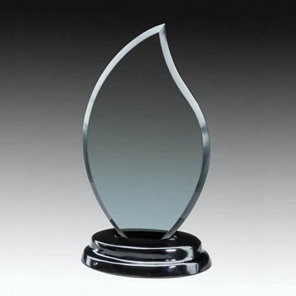 Glass Award - Midnight Series - Flame (A3323) - Quest Awards