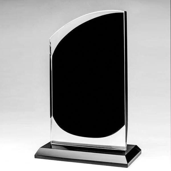 Glass Award - Onyx Series - Slope (A2522) - Quest Awards