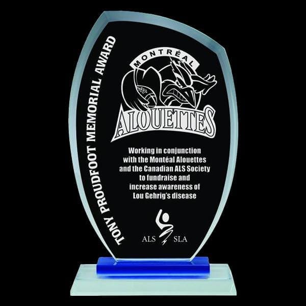 Glass Award - St. Thomas Glass (A2534) - Quest Awards