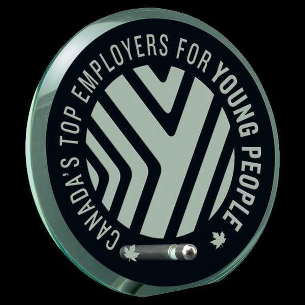 Glass Jade Award - London Circle (A2545) - Quest Awards