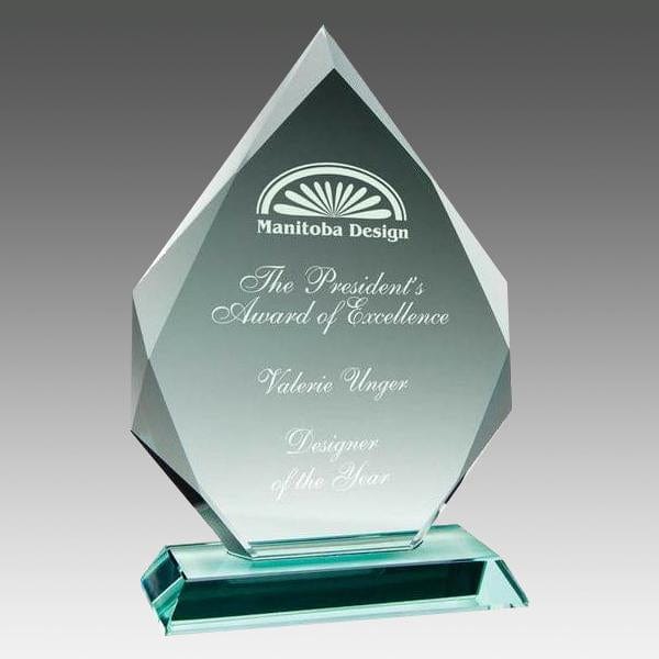 Glass Jade Award - Premium Prestige Series - Diamond Award (A2548) - Quest Awards