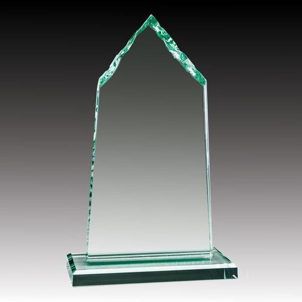 Glass Jade Award - Value Premium - Iced Summit (A2555) - Quest Awards