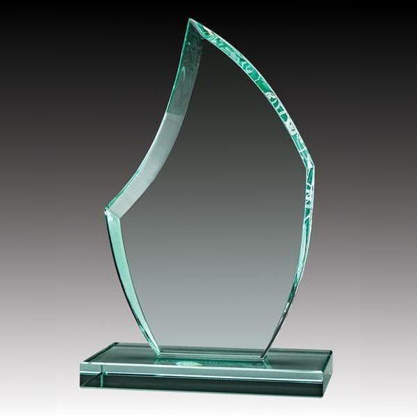 Glass Jade Award - Value Premium - Slice (A2556) - Quest Awards