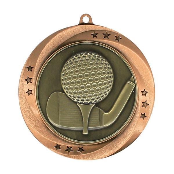 Golf Medallion - Matrix Series - 2 3/4