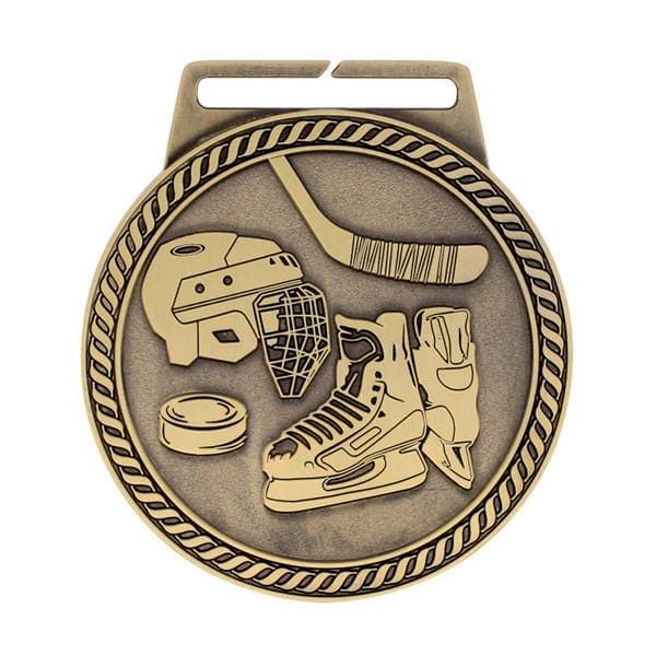 Hockey Medal - Titan Series - Wide Ribbon - 3