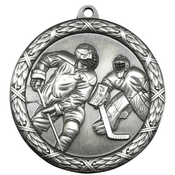 Hockey Medallion - Classic Heavyweight Medals -  2 1/2