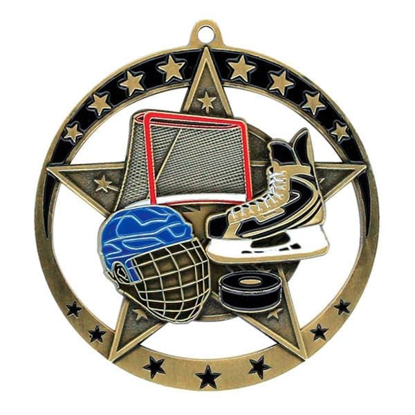 Hockey Medallion - Star Series 2 3/4