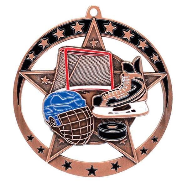 Hockey Medallion - Star Series 2 3/4