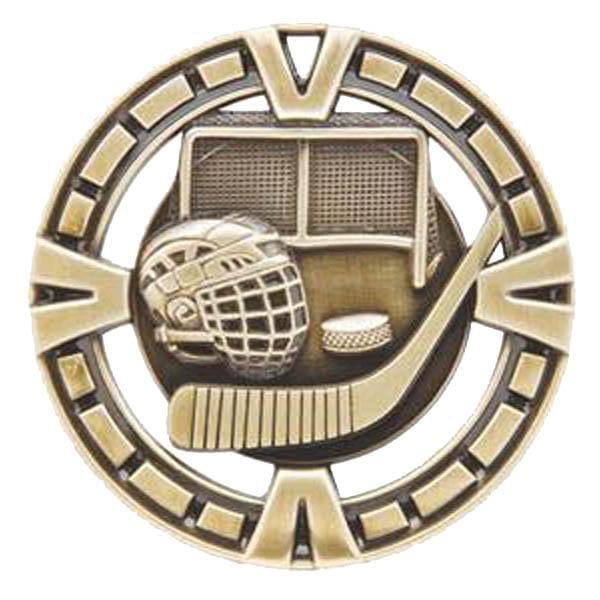 Hockey Medallion - Varsity Sports Medals -  2 1/2