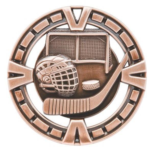 Hockey Medallion - Varsity Sports Medals -  2 1/2