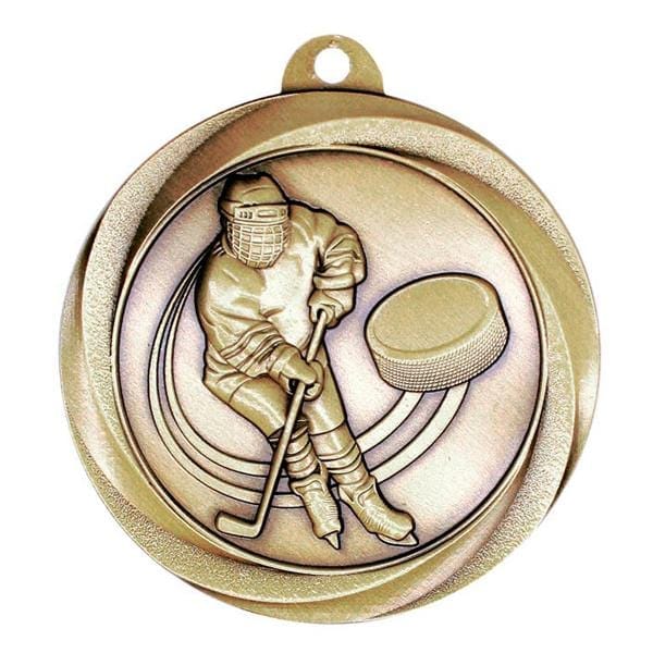 Hockey Medallion - Vortex Hockey - Gold 2